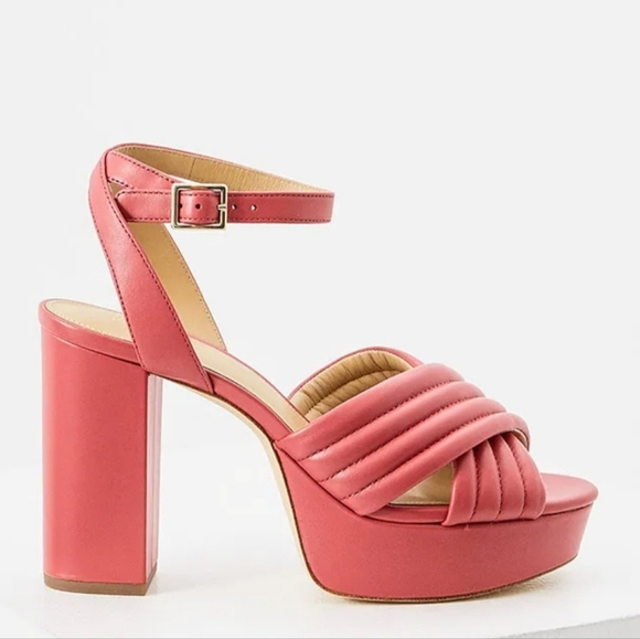 MICHAEL Michael Kors Royce Quilted Leather Platform Sandal - Picture 2 of 14